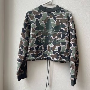 adidas crop sweater